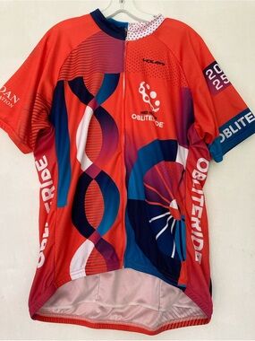 VOLER 2025  FRED HUTCHINSON OBliteride Cycling Jersey Cancer Ride Mens  2XL